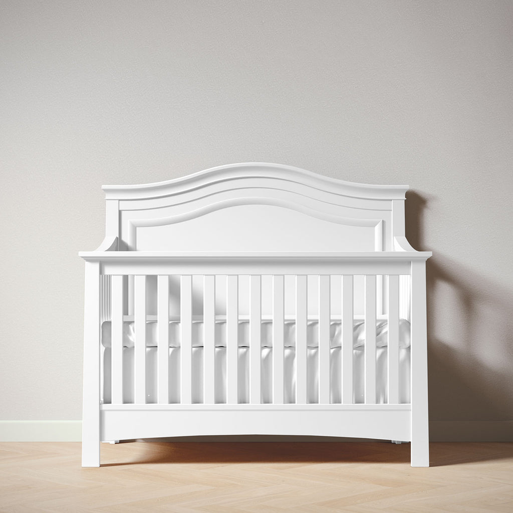 Serena Convertible Crib | Solid Wood 5 in 1 Design | Greenguard