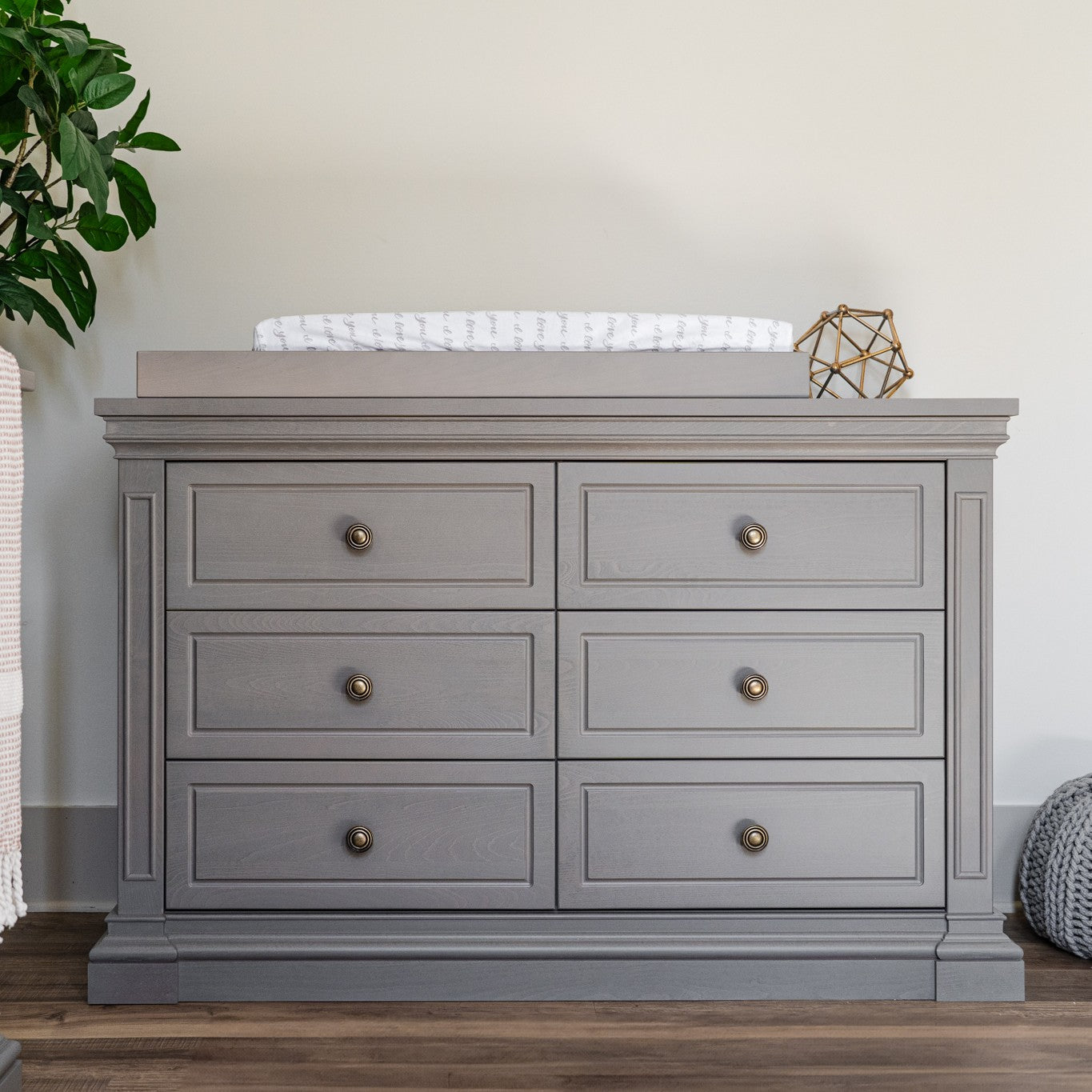 jaxon grey dresser Living Spaces Jaxon Grey II Dresser